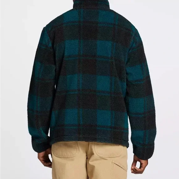 Carhartt Men's Black and Green Plaid Jacket NWT - Picture 3 of 7